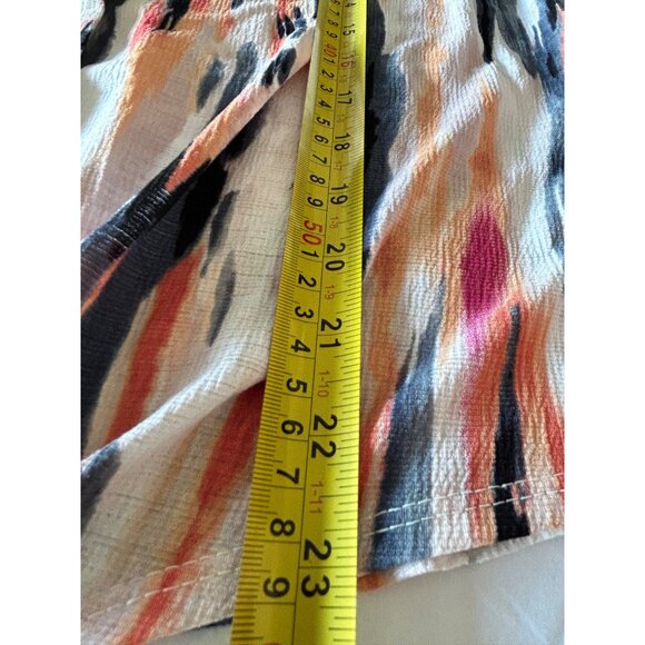 NEW Parallel Skies Striped Button Front Knotted Top - Picture 3 of 12